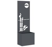 vidaXL Écran de confidentialité de Jardin Anthracite 50 x 140 cm, Jardin et terrasse, Séparateur extérieur Moderne, Décorations, Écran de Vie privée stylé, Structure contemporaine