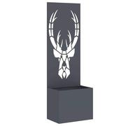 vidaXL Écran de confidentialité de Jardin Anthracite 50 x 140 cm, Jardin et terrasse, séparateur Moderne, décorations stylées, écran de confidentialité Chic, Enceinte contemporaine