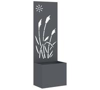 vidaXL Écran de confidentialité de Jardin Anthracite 50 x 140 cm, Jardin et terrasse, séparateur Moderne, décorations stylées, écran de confidentialité Chic, Enceinte contemporaine