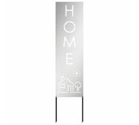 vidaXL Écran de confidentialité de Jardin Fretwork Argent 32 x 140 cm, Clôture de Jardin et terrasse, Rectangle Moderne, écran extérieur, Accents décoratifs, barrière Pratique