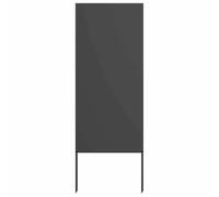 vidaXL Écran de confidentialité de jardin acier noir 50 x 140 cm