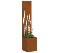 vidaXL Écran de confidentialité de Jardin Fretwork Rouillé 32 x 140 cm, Jardin et terrasse, Séparateur extérieur Moderne, Décorations, Écran de Vie privée stylé, Structure contemporaine