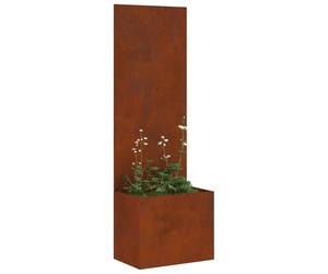 vidaXL Écran de confidentialité de jardin Rouillé 50 x 32 x 150 cm, Inlays décoratifs, écran moderne de jardin et terrasse, séparateur de vie privée, panneau paysager extérieur