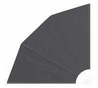 vidaXL Écran de confidentialité extérieur Noir Pliable 160 cm, résistant aux UV, Cadre en Acier laqué. Peut Demander Un Montage. Séparateur de Jardin ou de Balcon au Design Moderne. Parfait pour l'ét