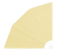 vidaXL Écran de confidentialité extérieur Sable 140 cm en Tissu Qui résiste aux UV, avec Un Cadre en Acier traité par Poudre. Pliable pour Un Rangement et Un Transport Facile, il a Un Design en évent