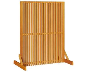 vidaXL Écran de confidentialité Marron 79,5 x 50 x 110 cm | Fabriqué en bois d'acacia robuste, Offre une sensation agréable, Assure l'intimité tout en laissant passer un peu de lumière