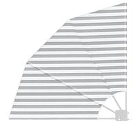 vidaXL Écran de confidentialité Pliant pour l'extérieur, en Polyester résistant aux UV, avec Un Cadre en Acier Peint. Mesure 115 cm, Parfait pour Apporter de l'ombre à Ton Balcon, Jardin ou terrasse,