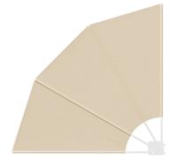 Vidaxl Écran De Confidentialité Pour Balcon Beige 115 X 115 Cm Tissu