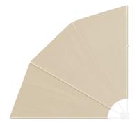 Vidaxl Écran De Confidentialité Pour Balcon Beige 140 X 140 Cm Tissu