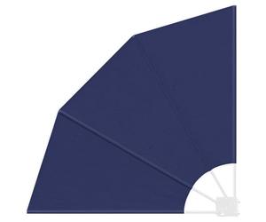 vidaXL Écran de confidentialité pour Balcon Bleu Marine 115 x 115 cm, Écran de Balcon Moderne, Durable, réglable, Pliable, résistant aux intempéries, Protection Jardin UV