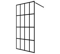 vidaXL Ecran de Douche Cabine de Douche Paroi de Douche Cloison de Douche Maison Salle de Bain Intérieur Robuste Verre Trempé Dépoli 90x195 cm