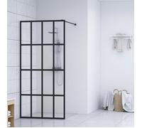 vidaXL Ecran de Douche Cabine de Douche Paroi de Douche Cloison de Douche Salle de Bain Maison Intérieur Robuste Verre 145675