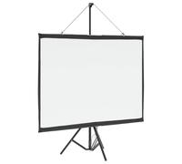 vidaXL Écran de Projection avec trépied 60 Pouces 4:3, écran de projecteur, écran de Projection Manuel, écran de présentation de Bureau