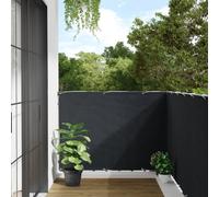 Vidaxl Écran D'intimité De Balcon Anthracite 400x120 Cm Pvc