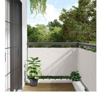 vidaXL Écran d'intimité pour balcon 4005511 – PVC blanc 600x120 cm