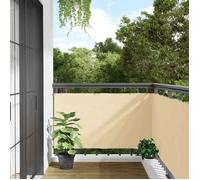 Vidaxl Écran D'intimité De Jardin Crème 500x120 Cm Pvc