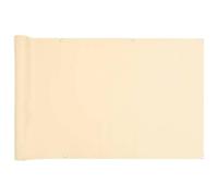 vidaXL Écran d'intimité de Balcon crème 800x120 cm PVC, Rouleau de clôture, Bande de clôture, écran de clôture d'intimité, écran de clôture