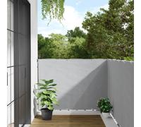 Vidaxl Écran D'intimité De Balcon Gris 400x120 Cm Pvc