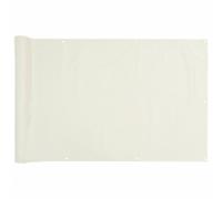 vidaXL Écran d'intimité de jardin blanc 300x75 cm PVC