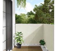 Ecran d'intimité de jardin blanc 500x120 cm PVC