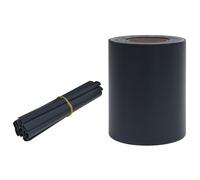 Vidaxl Écran D'intimité De Jardin Pvc 35x0,19 M Gris Foncé Mat Gris