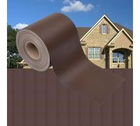 vidaXL Écran d'intimité de jardin PVC 35x0,19 m Marron