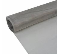 Vidaxl Ecran En Treillis Acier Inoxydable 100x500 Cm Argenté Argenté