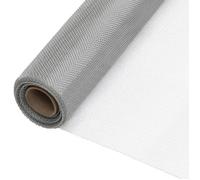 Vidaxl Écran En Treillis Acier Inoxydable 112x1000 Cm Argenté