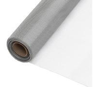 vidaXL Ecran en Treillis Moustiquaire Filet Clôture pour Animaux Barrière Cages à Oiseaux Clapier Porte Fenêtre Acier 150890