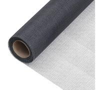 vidaXL Écran en treillis Fibre de verre 60 x 500 cm Gris