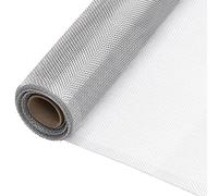 vidaXL Moustiquaire Brise-Vue en Aluminium argenté pour Balcon, Jardin, Patio, terrasse 80 x 2 000 cm