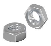 vidaXL Écrous Hexagonaux 2 pcs Argenté m8 Fer