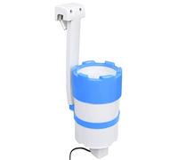 vidaXL Écumoire à Suspendre et Pompe pour Piscine avec Adaptateur 16 cm en Plastique