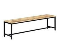 Banc à Dîner Banc de Salle à Manger Banc de Cuisine Banc de Repas Banquette de Salle à Manger 160 cm Bois de Manguier Massif Brut