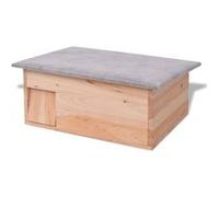 Cabane Pour Hérisson 45 X 33 X2 2 Cm Bois