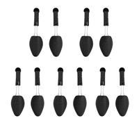 Vidaxl Embauchoirs 5 Paires Noir Eu 38-44 Plastique