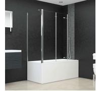 vidaXL Cabine de douche Enclos de bain 146227 – Verre 120x69x130 cm