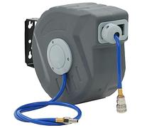 vidaXL Enrouleur Automatique de Tuyau d'Air 3/8" 12 m Dévidoir de Tuyaux Atelier