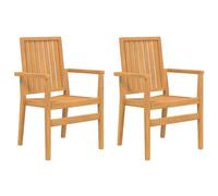 Vidaxl Ensemble À Dîner De Jardin 3 Pcs Bois De Teck Massif
