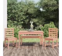Vidaxl Ensemble À Dîner De Jardin 4 Pcs Bois Massif Douglas