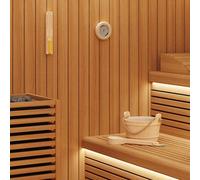 vidaXL Ensemble d'accessoires de sauna 4 pcs Marron