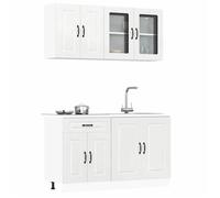 vidaXL Ensemble d'armoires de cuisine Kalmar 4 pcs Bois d'ingénierie