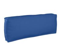 vidaXL Lot de 2 coussins palettes en tissu Oxford bleu roi - Coussins modernes et confortables pour l'intérieur et l'extérieur avec housses amovibles - Parfait pour le salon, le jardin, la terrasse