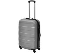 vidaXL Ensemble de 3 valises rigides argentées 45,5/55/66 cm
