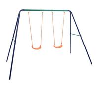 vidaXL Ensemble de balançoire 2 places Acier