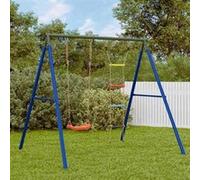 vidaXL Ensemble de balançoire d'extérieur avec balançoire et échelle, ensemble de balançoire, jeu d'extérieur, balançoire 3283587 Or G