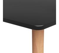 vidaXL Ensemble de bar 5 pcs Noir et blanc