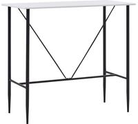 vidaXL Ensemble de bar 5 pièces tissu noir
