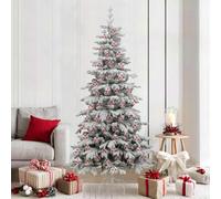 vidaXL Ensemble de Boules de Noël 100 pcs Transparent Ø 8 cm, Une Collection d'ornements de Noël, Boules décoratives, déco translucide, Accessoires pour Sapin