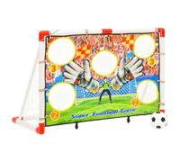 vidaXL Ensemble de buts de football avec paroi de but 120x51x77,5 cm
